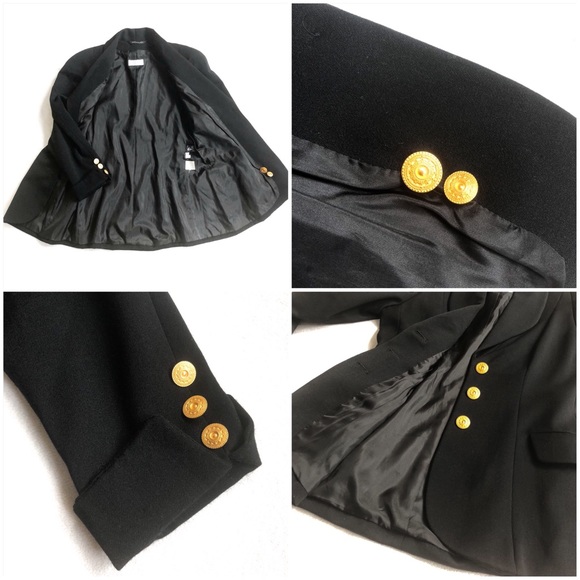 Flawless 1960s Bergdorf Goodman 100% Wool Blazer - Picture 6 of 8